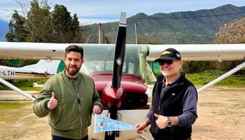 Primer Vuelo Solo de Nicolás Kiljis