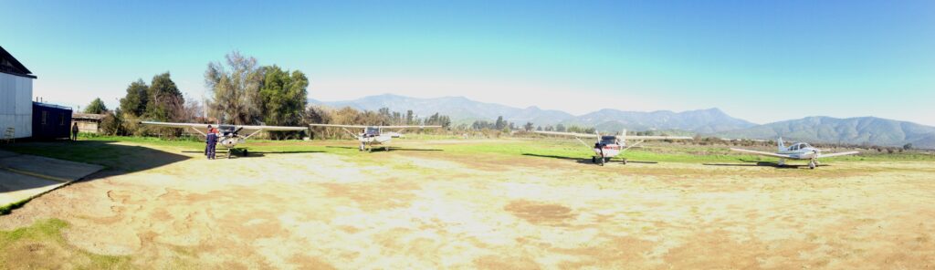 Aviones en vuelo