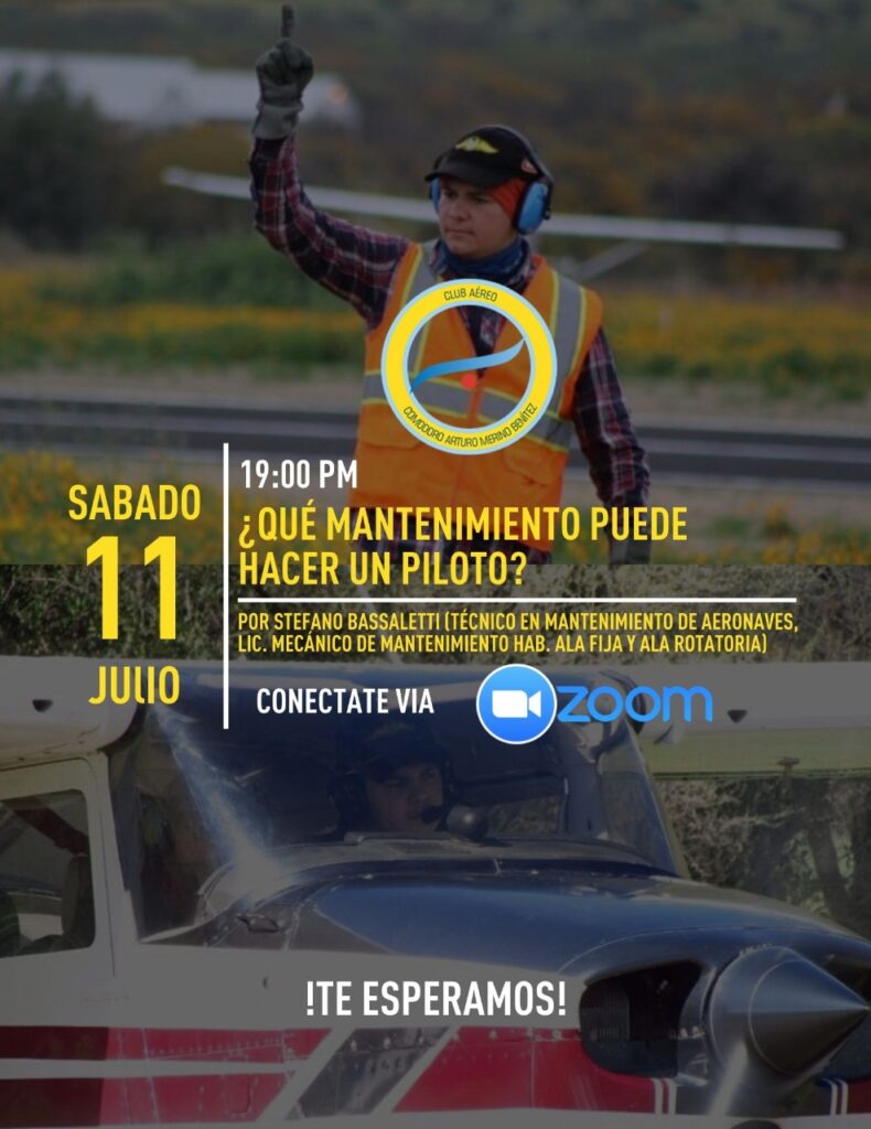 Charla SB que mantenimiento puede hacer un piloto